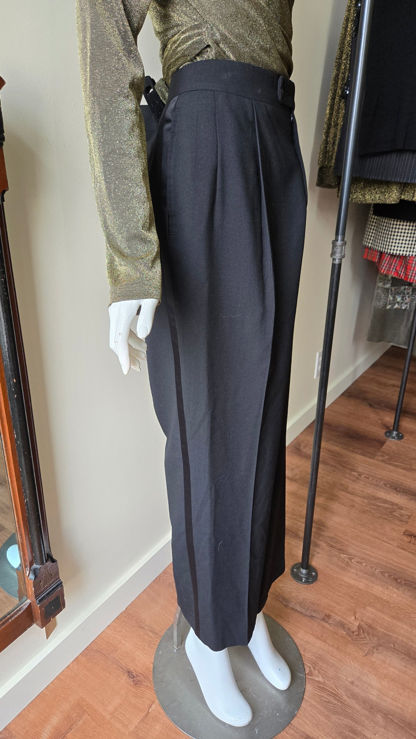 Bill Blass tuxedo pants