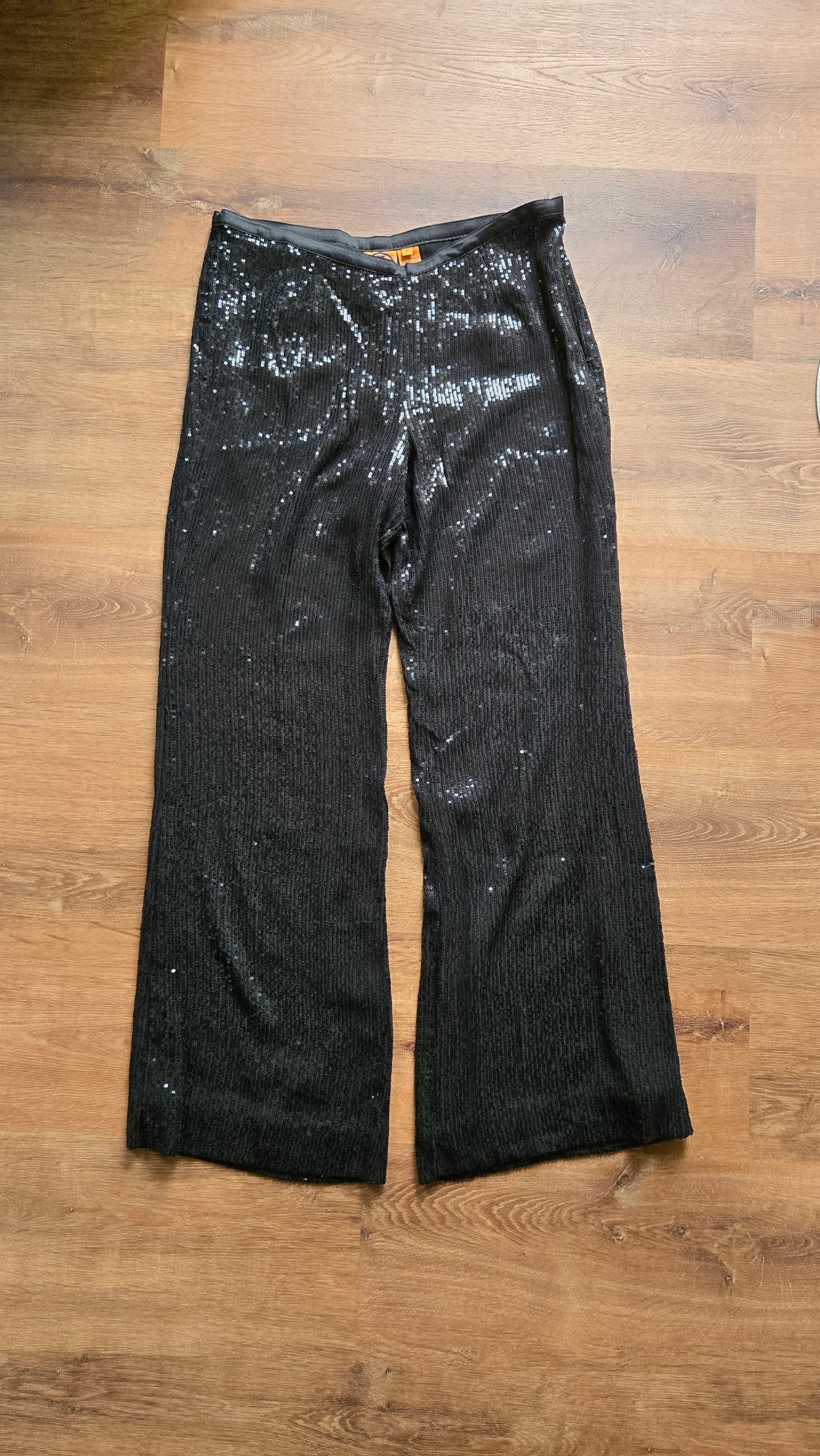 Tory Burch black sequin pants