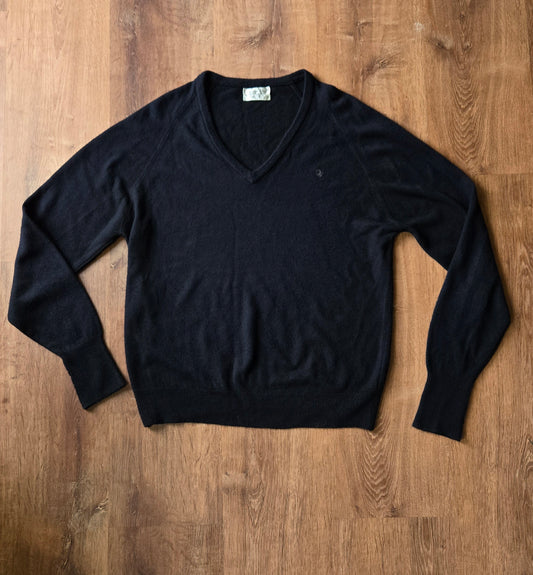 Dior black v-neck sweater