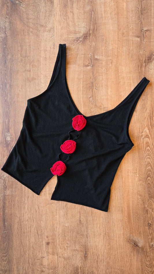 Reformation rosette peekaboo tank