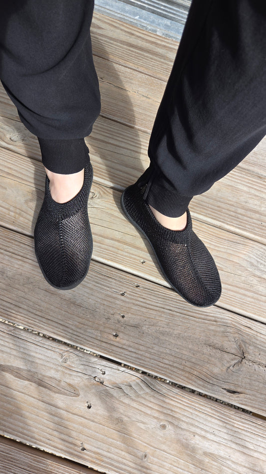 Knit sock flats