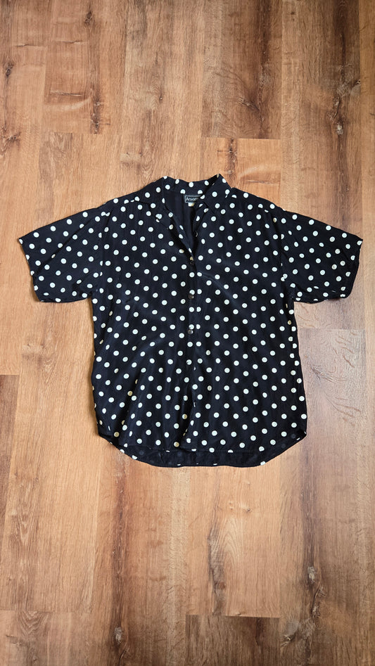 Anxiety polka dot shirt