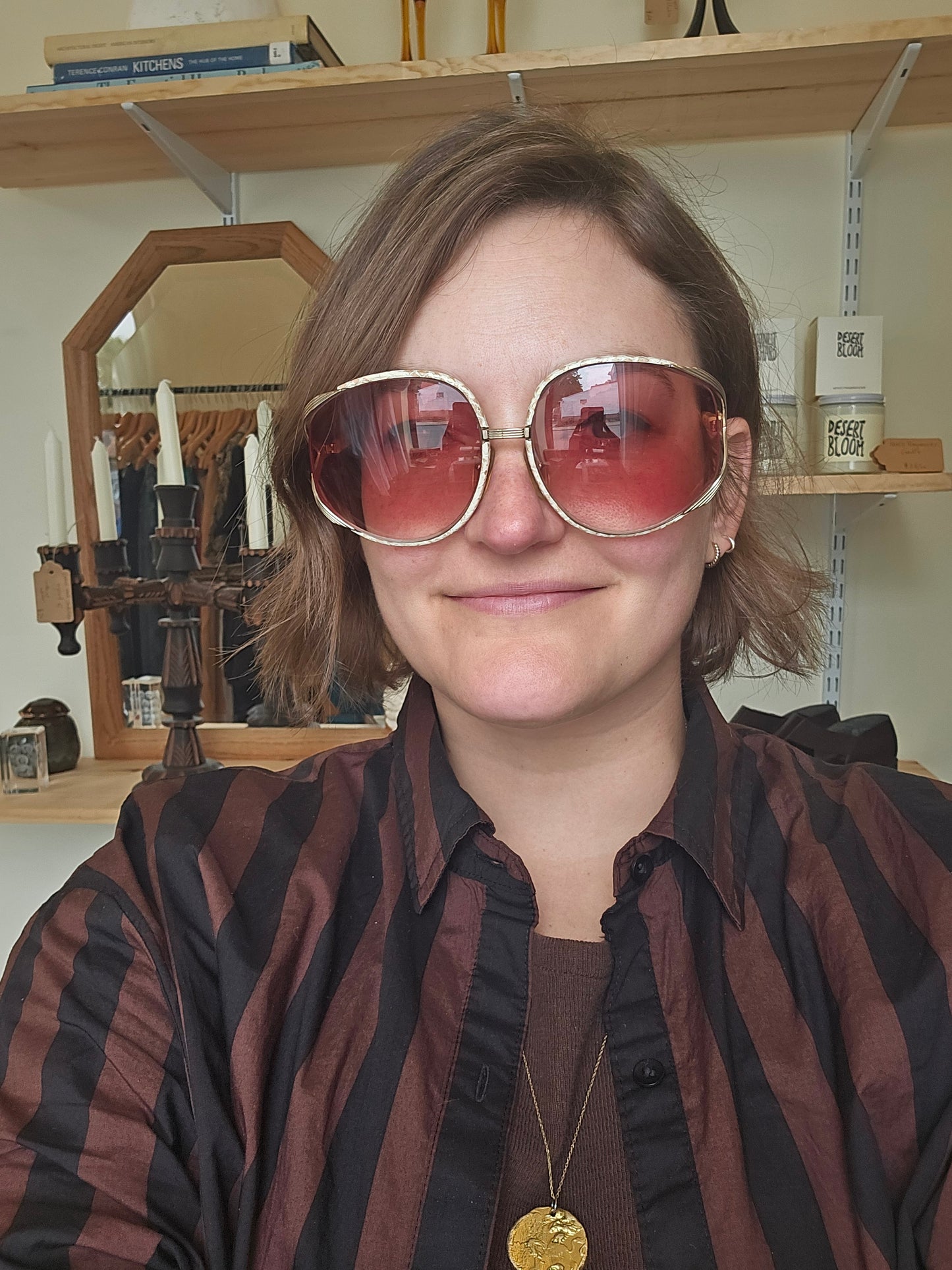 80's Christian Dior python sunglasses