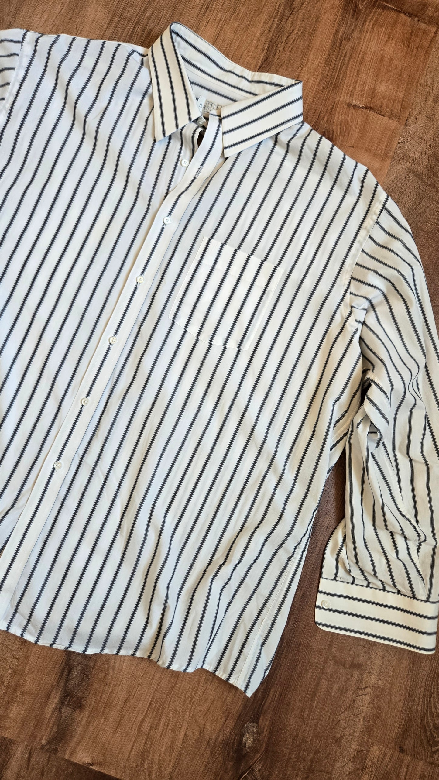 Arrow Brad Street striped oxford