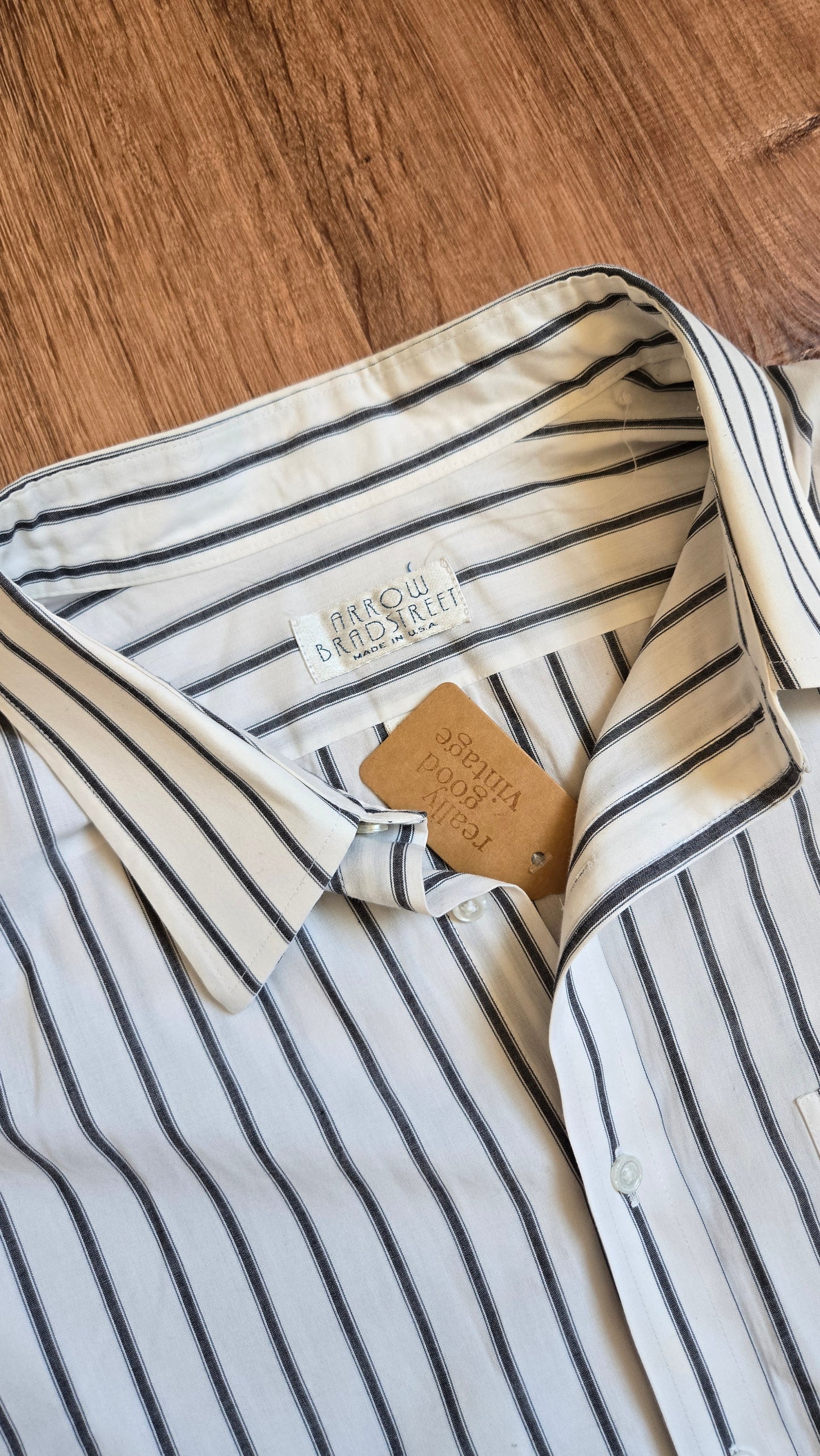 Arrow Brad Street striped oxford