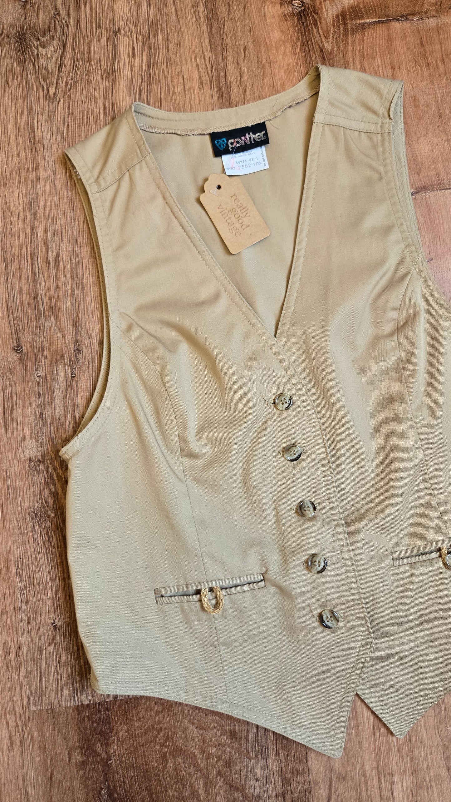 Panther khaki vest