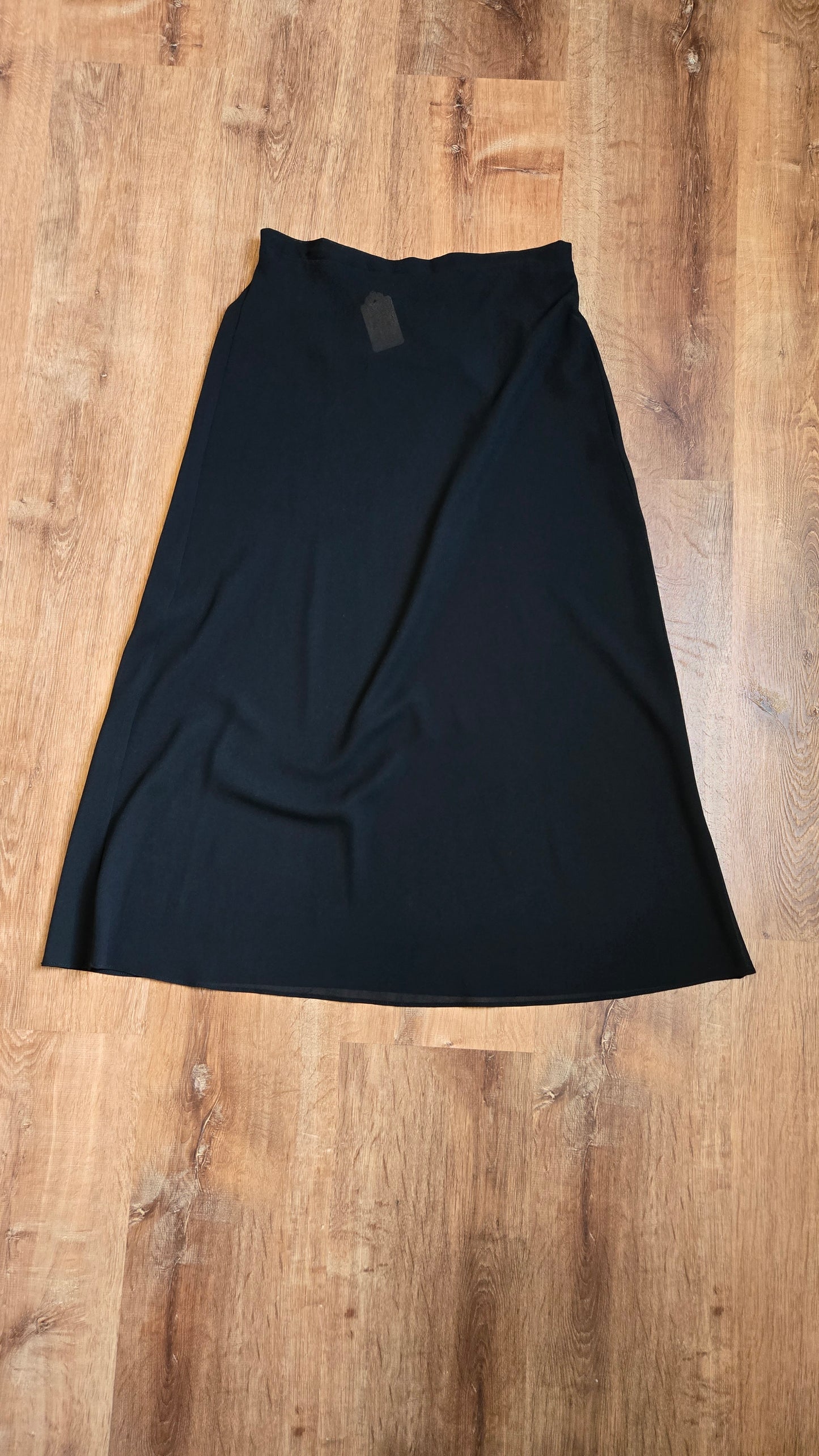 Black sheer skirt