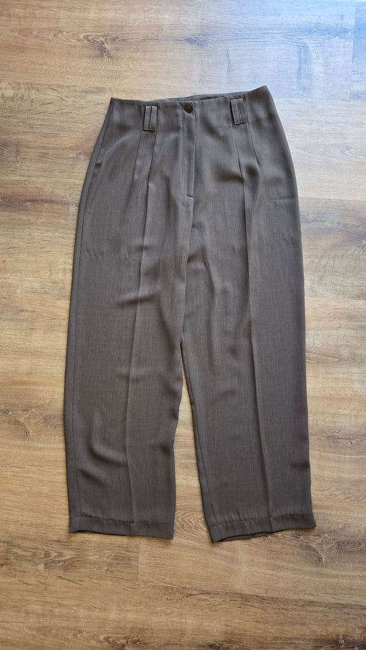Bonita petite brown wide leg pants