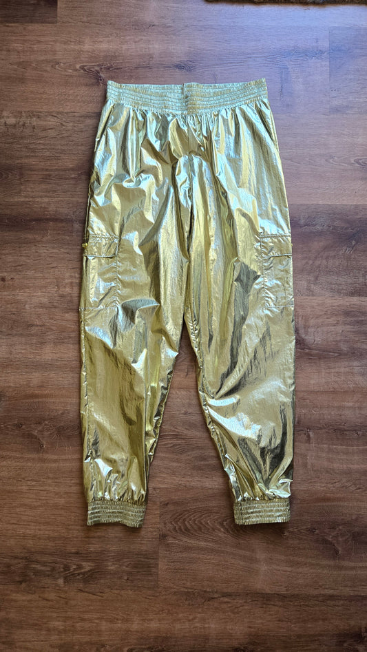 Victoria Sport gold cargo joggers