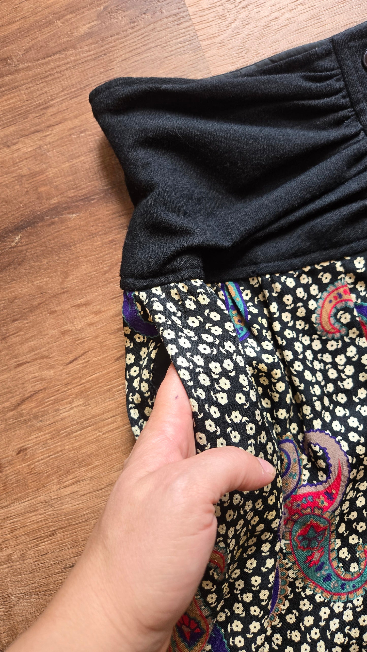 Miss O by Oscar de la Renta cummerbund skirt