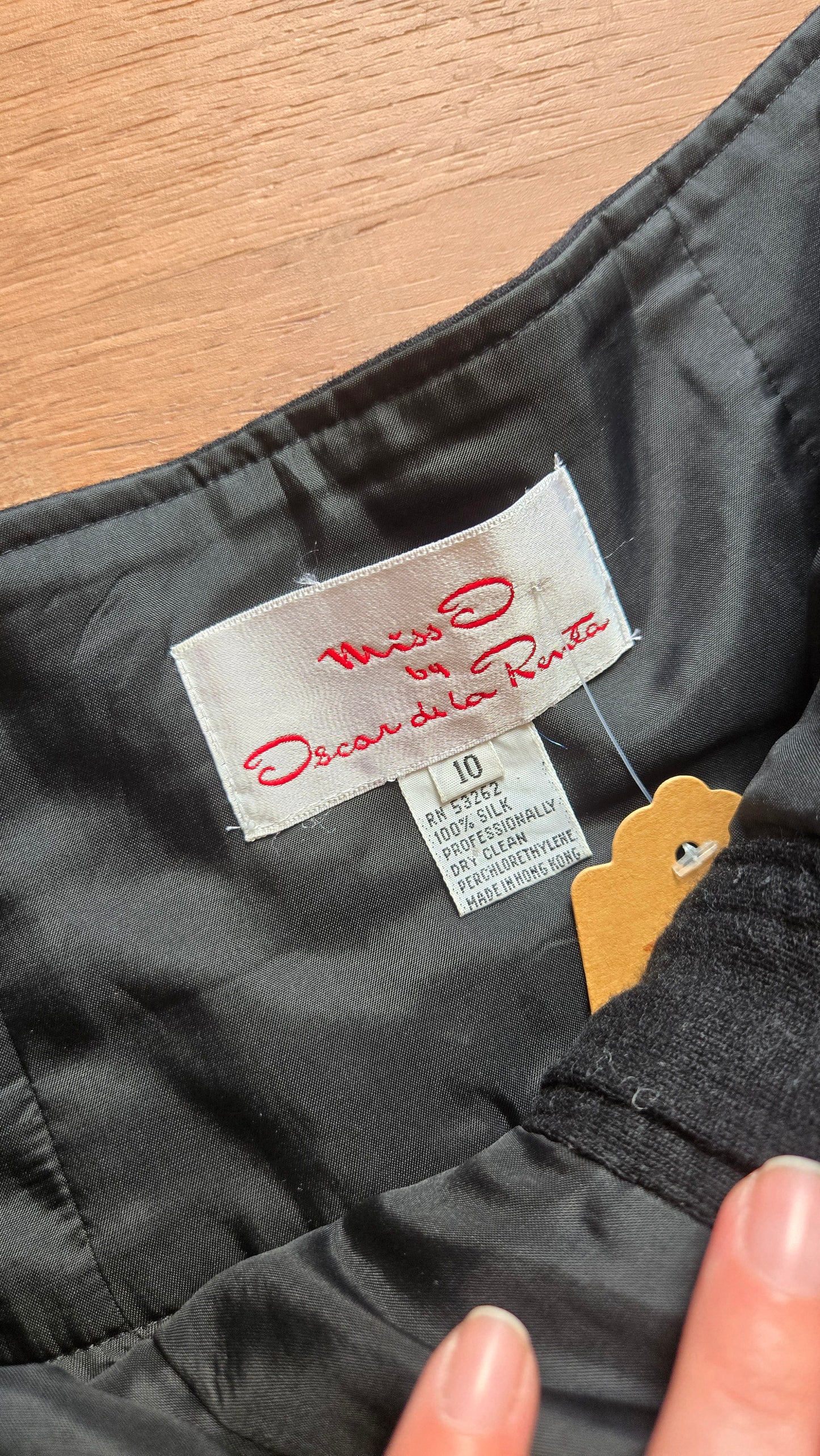 Miss O by Oscar de la Renta cummerbund skirt