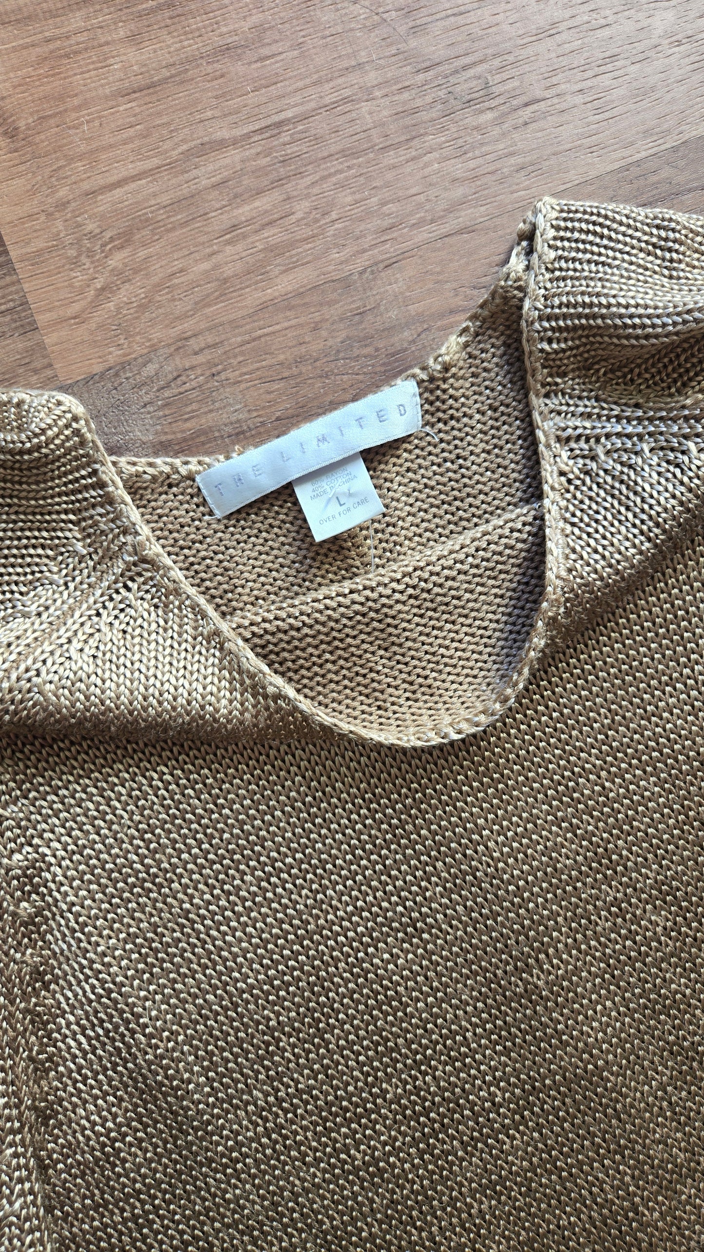 The Limited slouchy sweater minidress