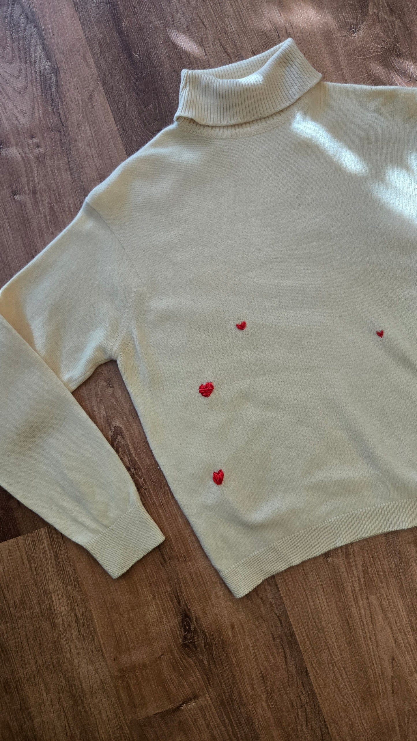 Butter cashmere turtleneck
