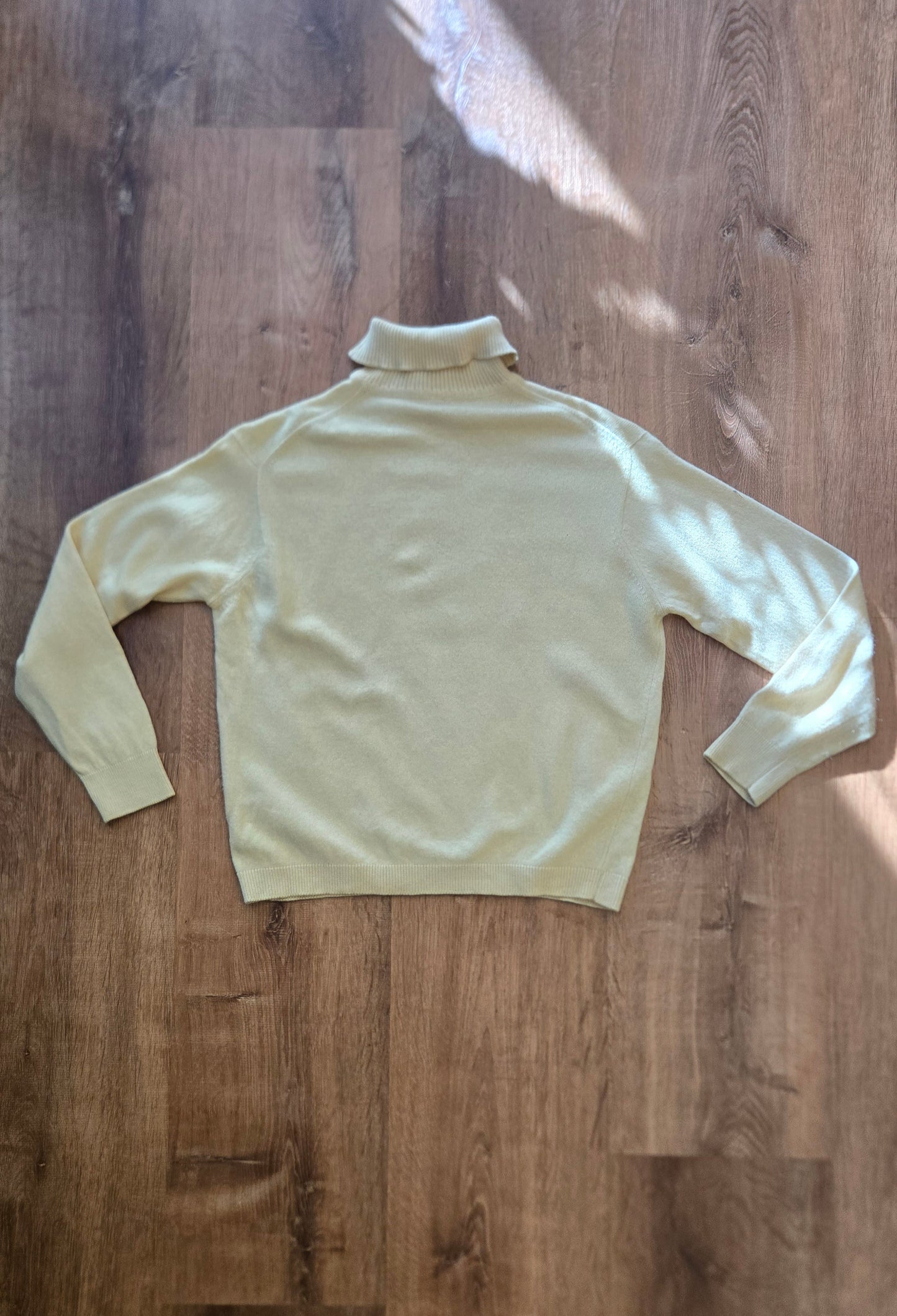 Butter cashmere turtleneck