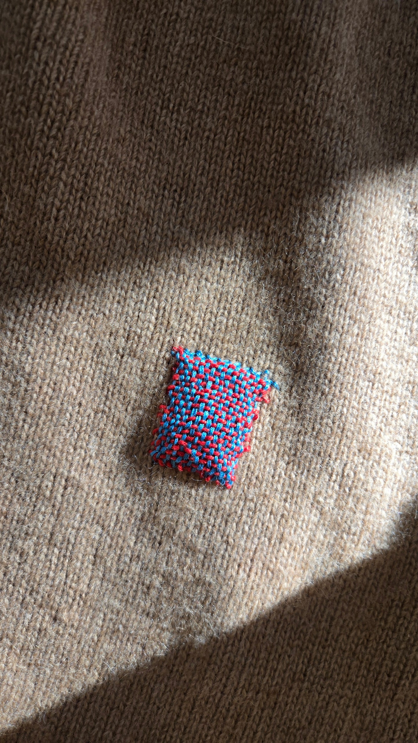 Camel cashmere turtleneck