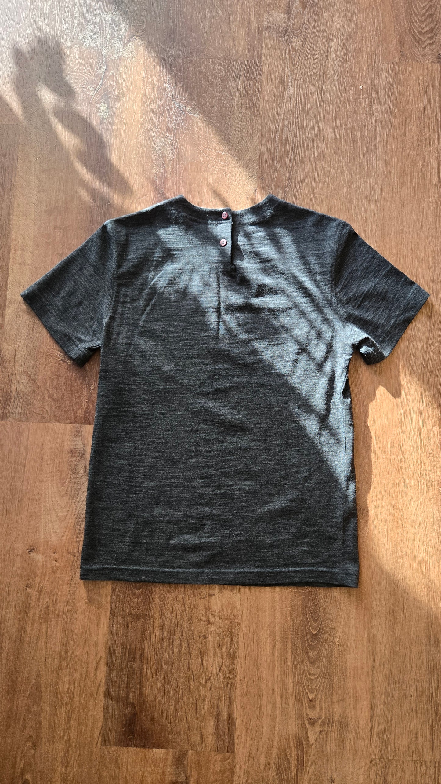 Charcoal wool tee