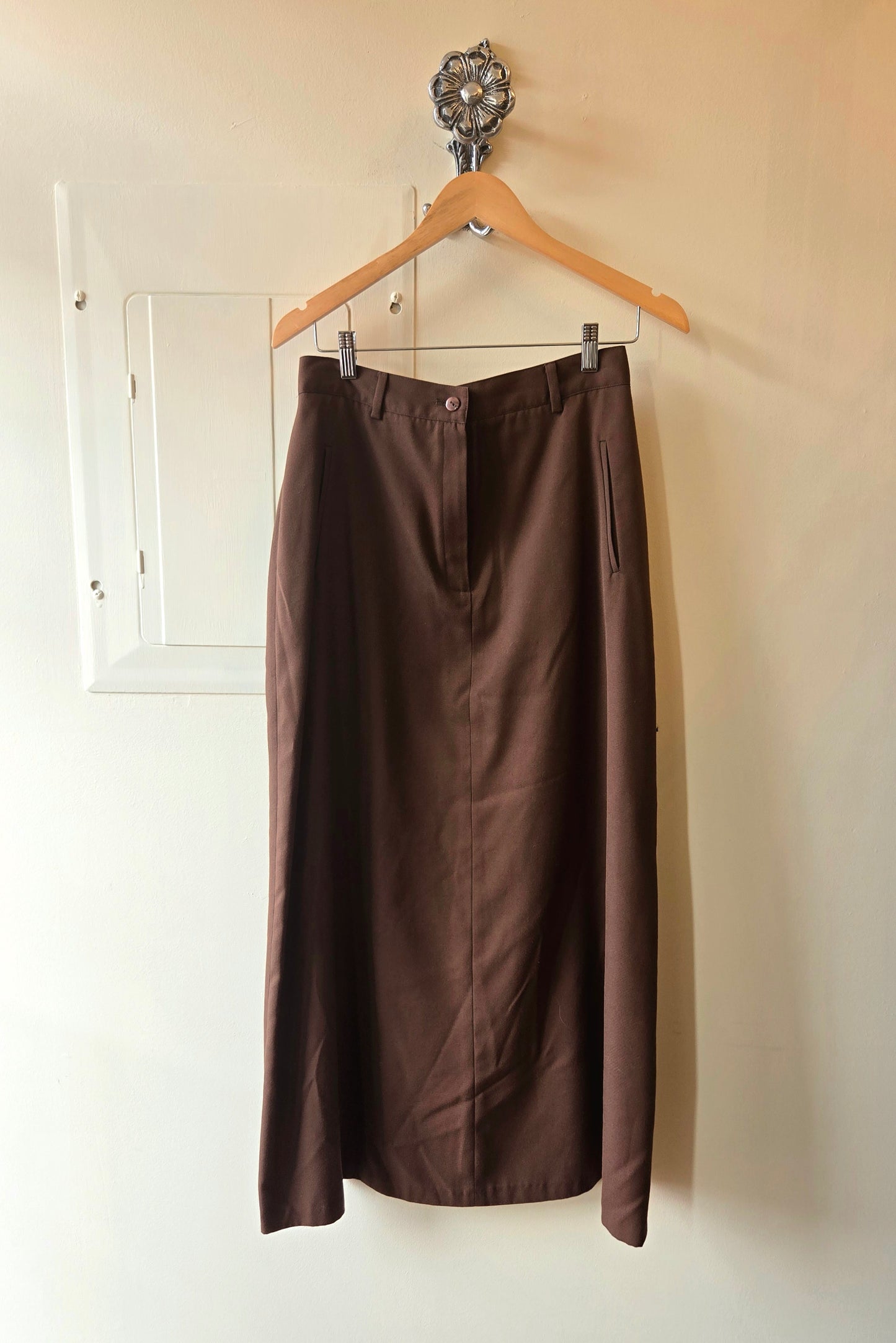 Focus 2000 brown maxi skirt