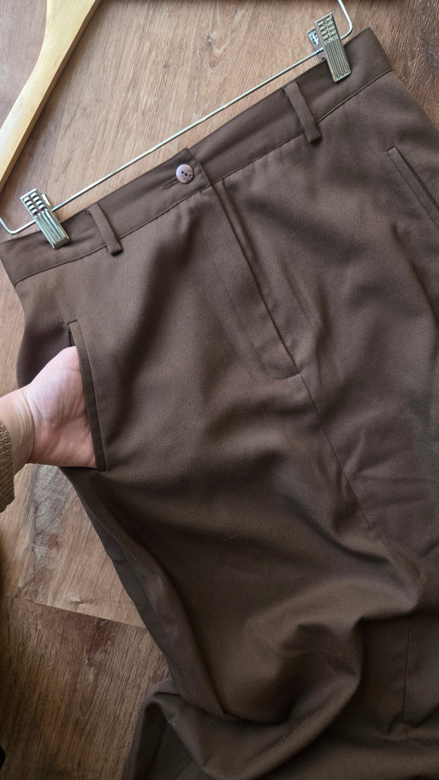 Focus 2000 brown maxi skirt