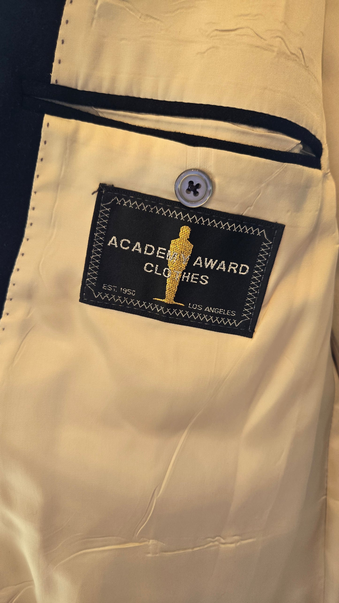 Academy Awards black cashmere blazer