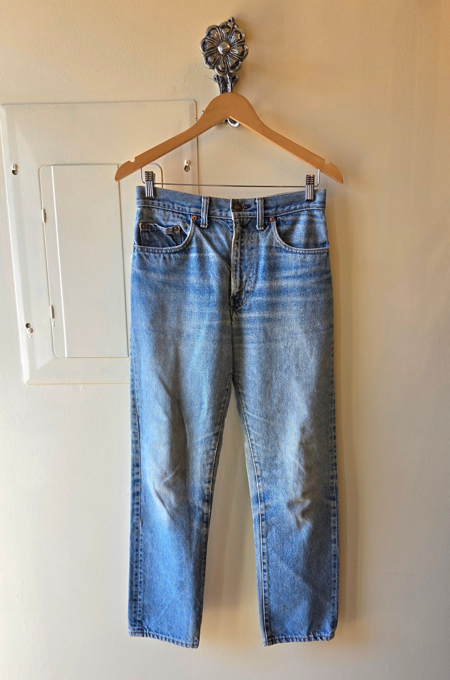 Levi's light denim 505s