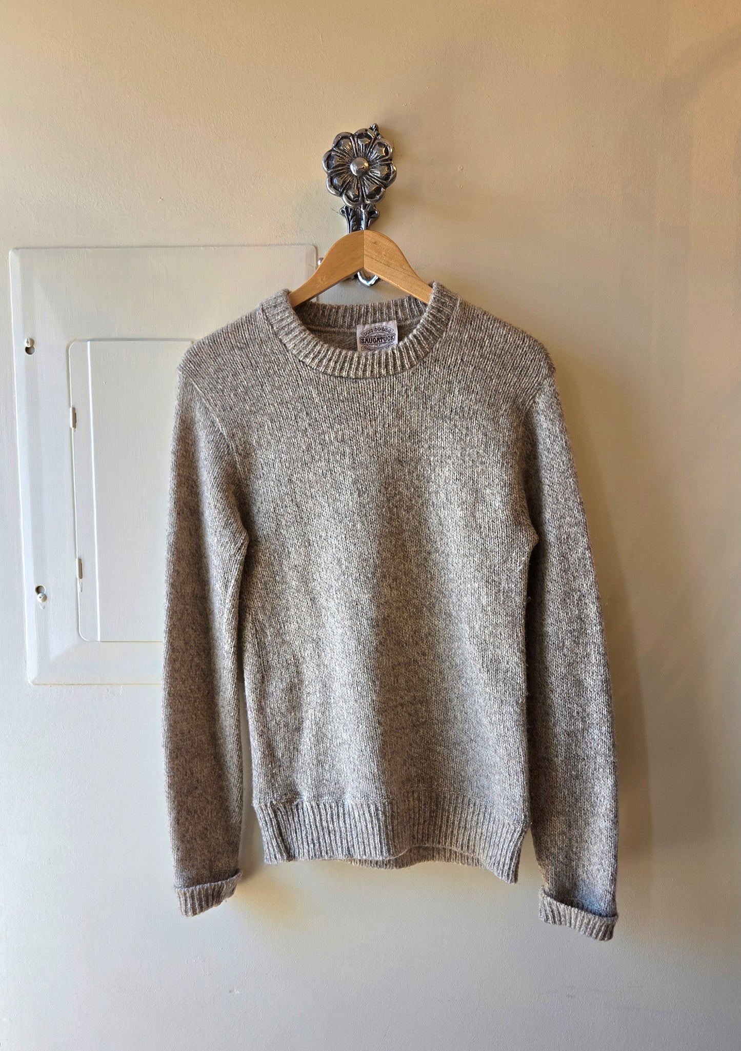 Dry Goods heather wool crewneck