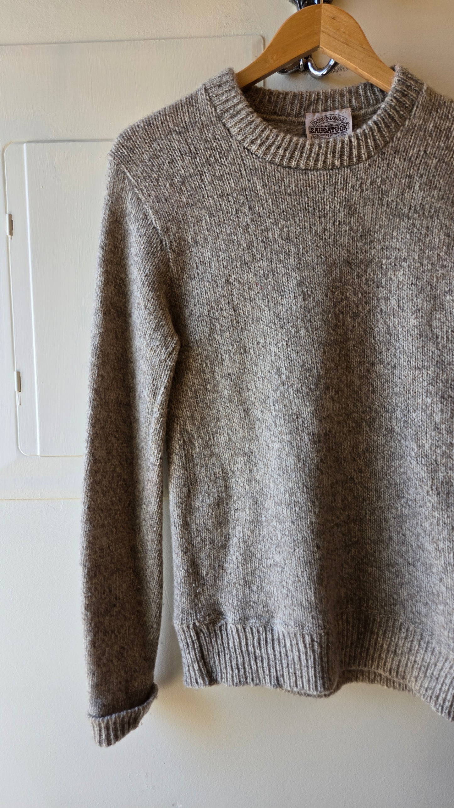 Dry Goods heather wool crewneck