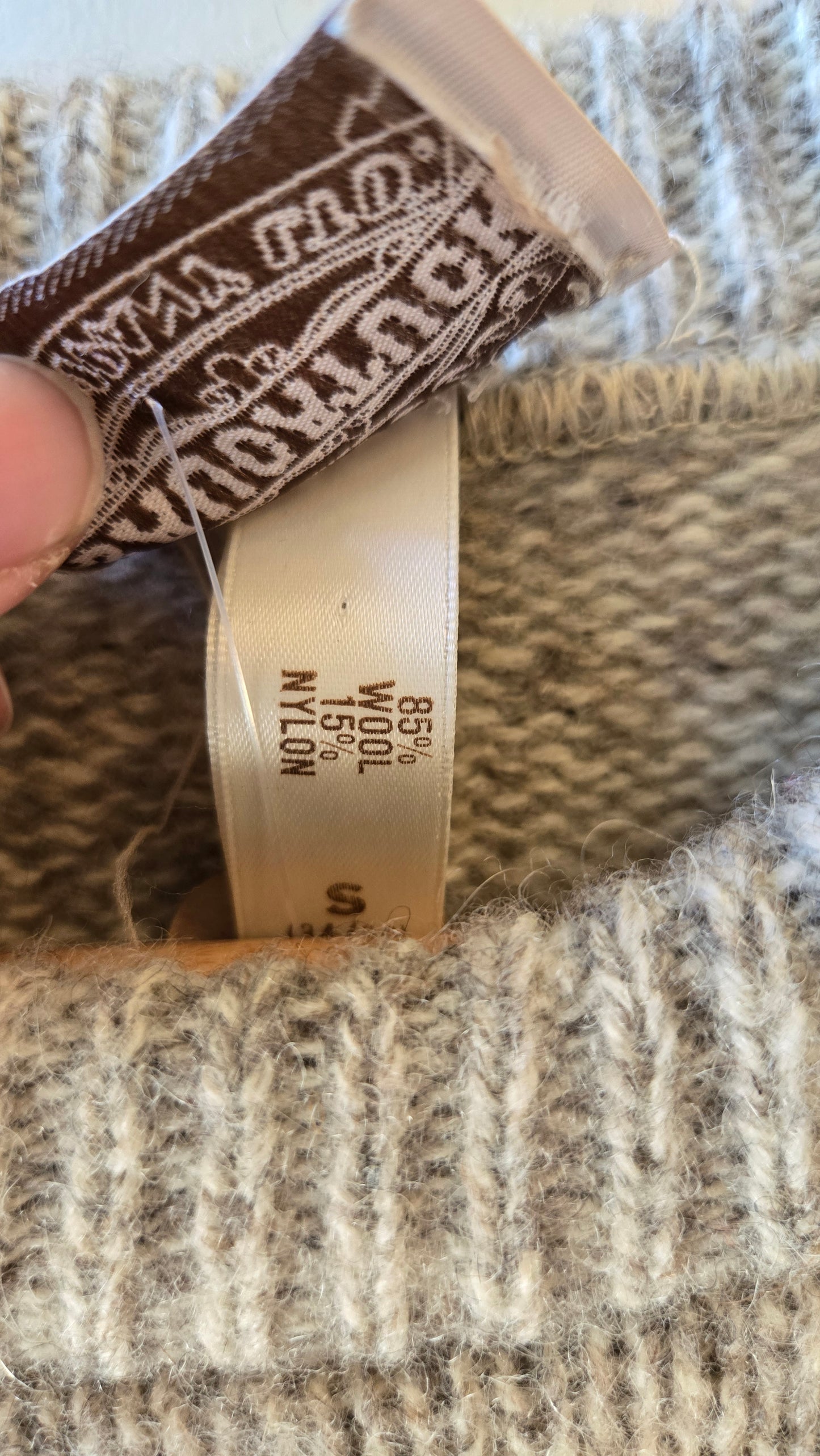 Dry Goods heather wool crewneck