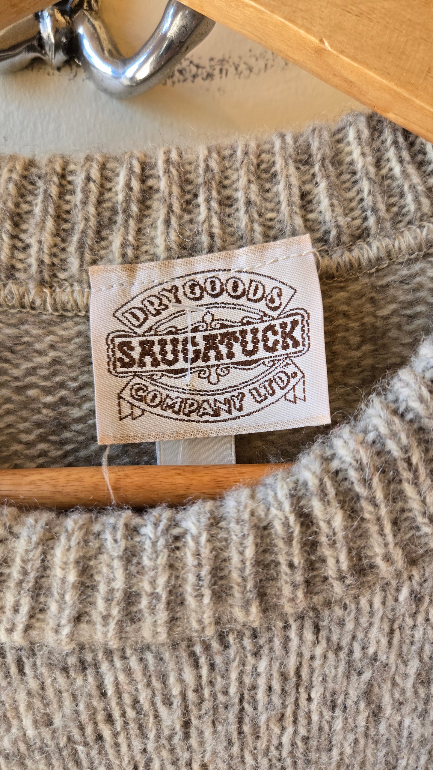 Dry Goods heather wool crewneck