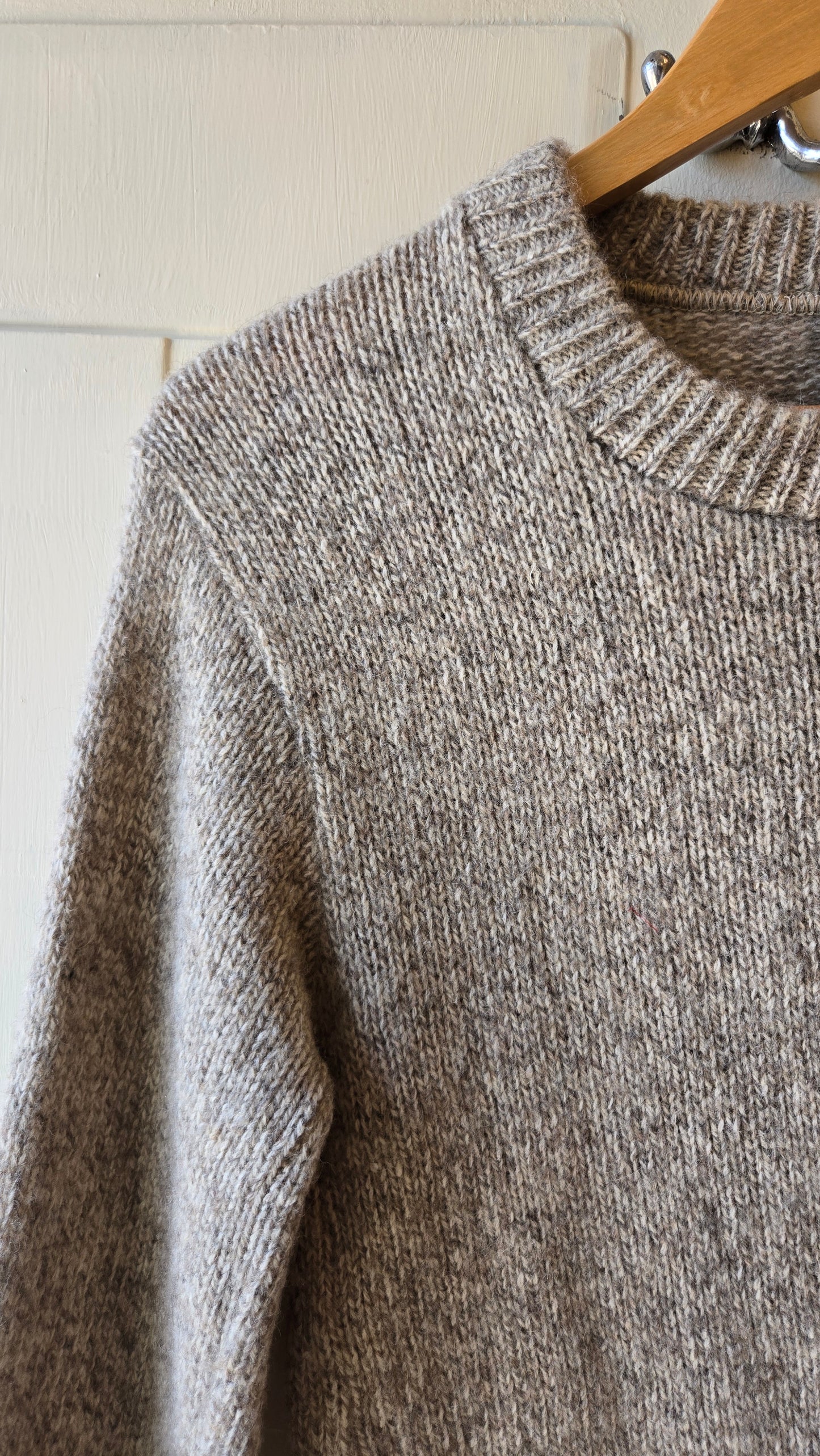 Dry Goods heather wool crewneck