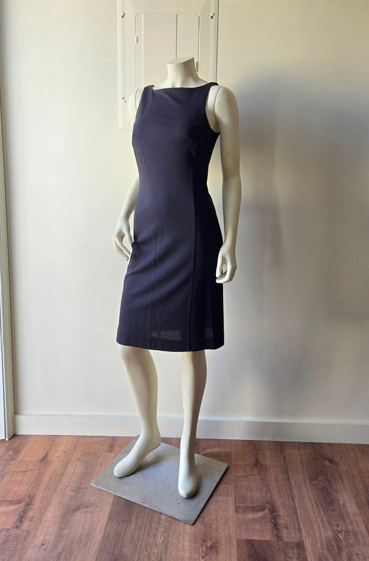 Nicole Miller boatneck slinky LBD