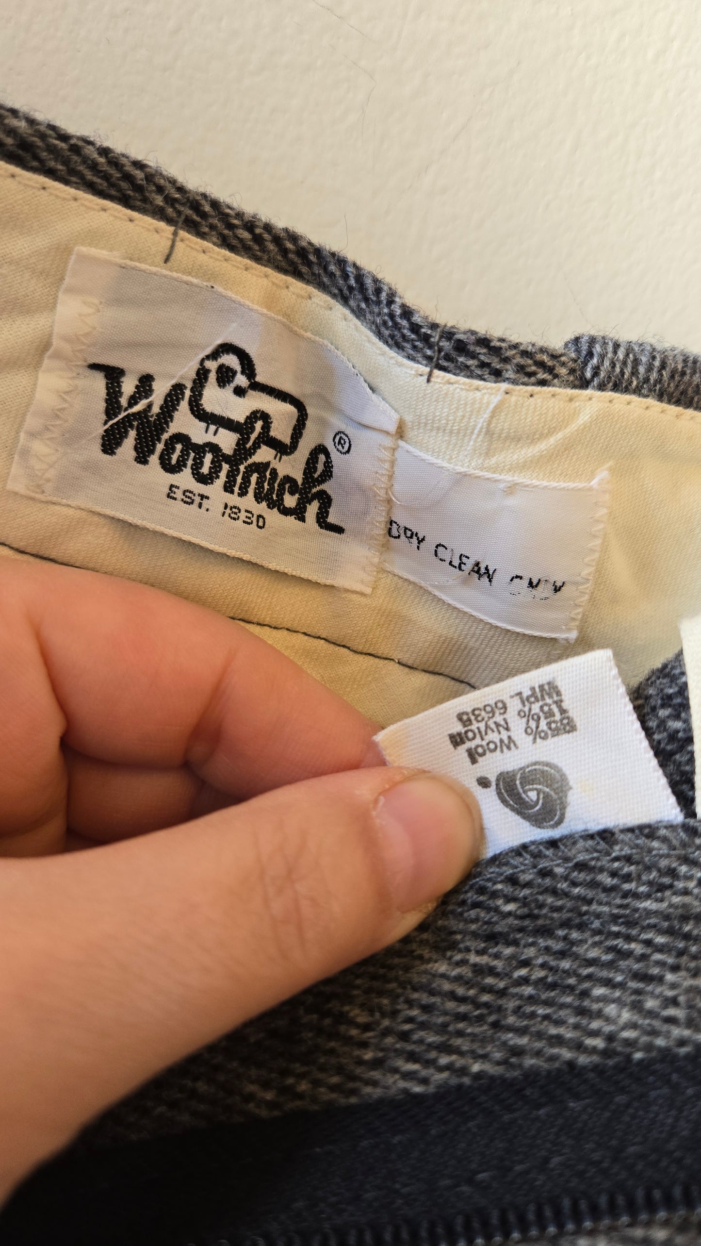 Woolrich grey knickerbockers