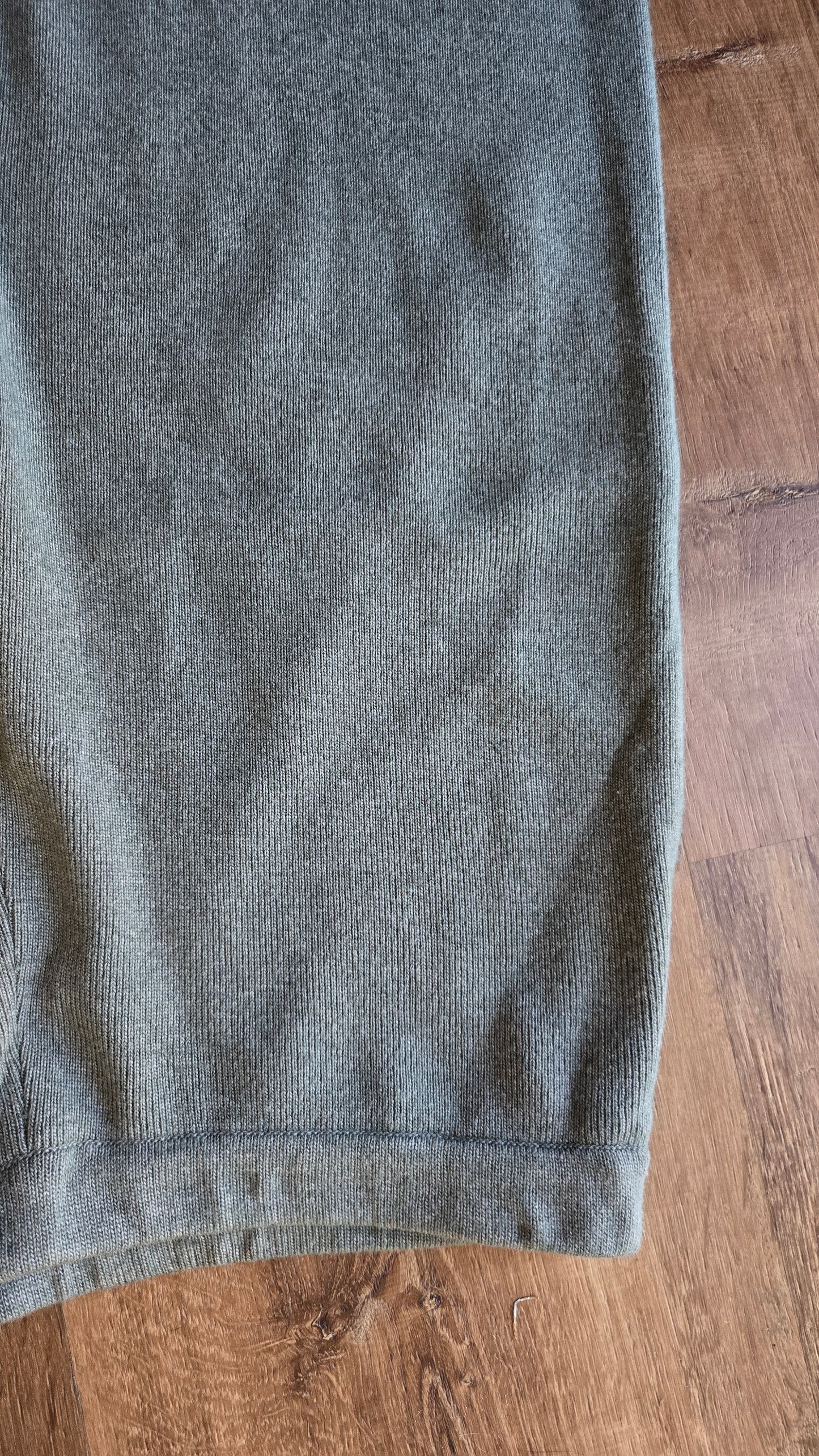 Ellen Tracy grey cashmere blend knit pants