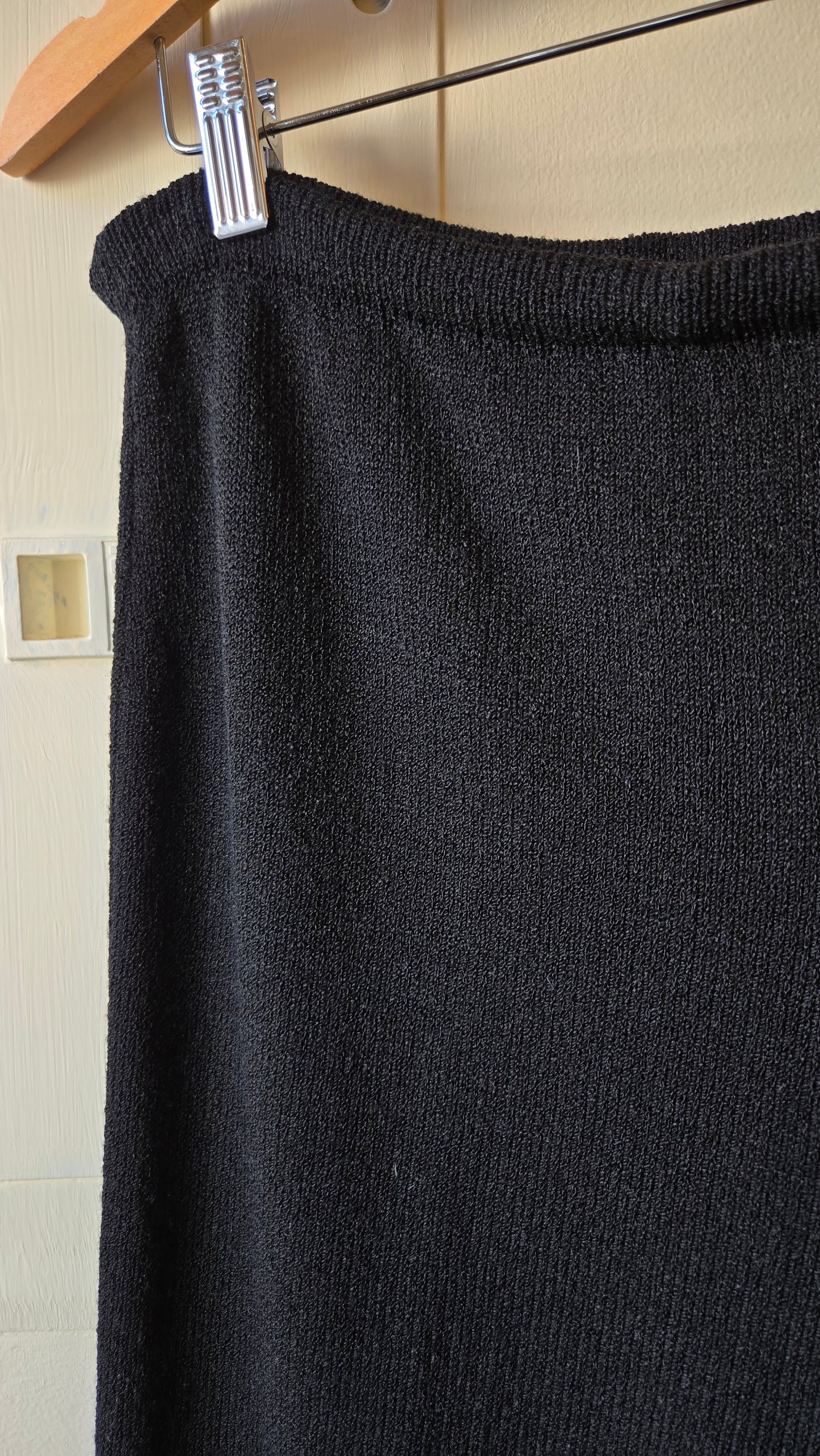 Steve Fabrikant black sweater pants