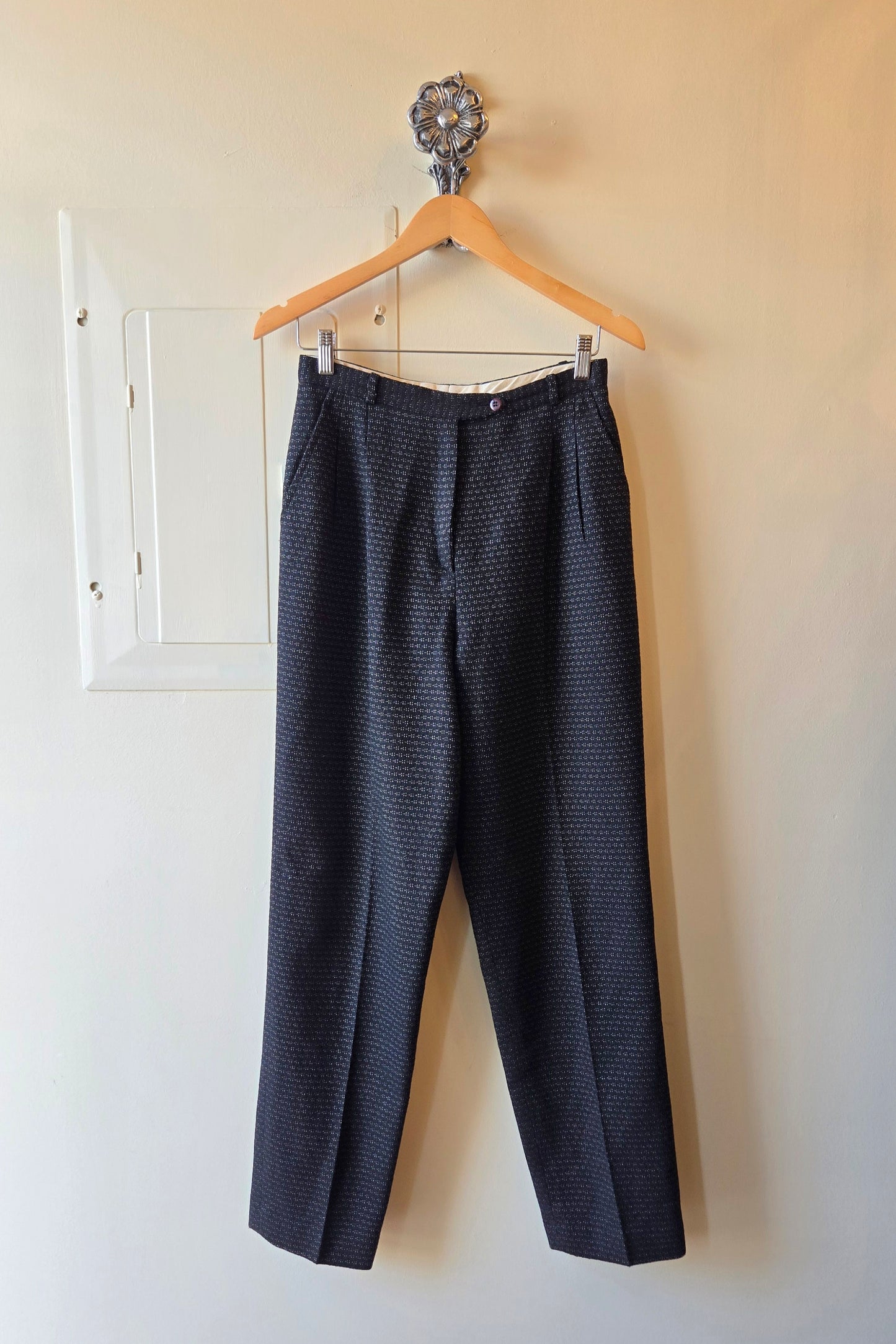 Rafaella B&W mini dash print pants