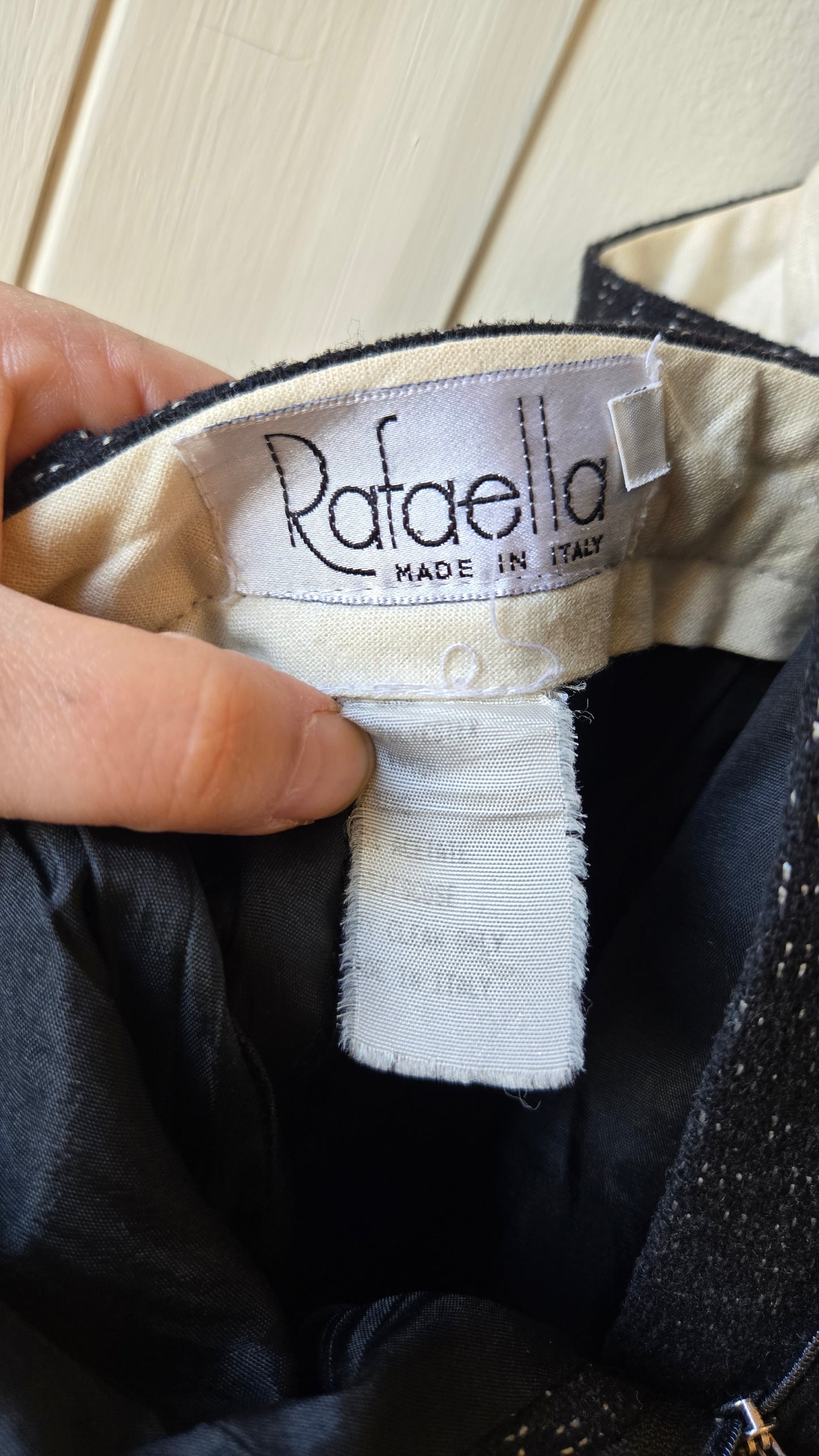 Rafaella B&W mini dash print pants