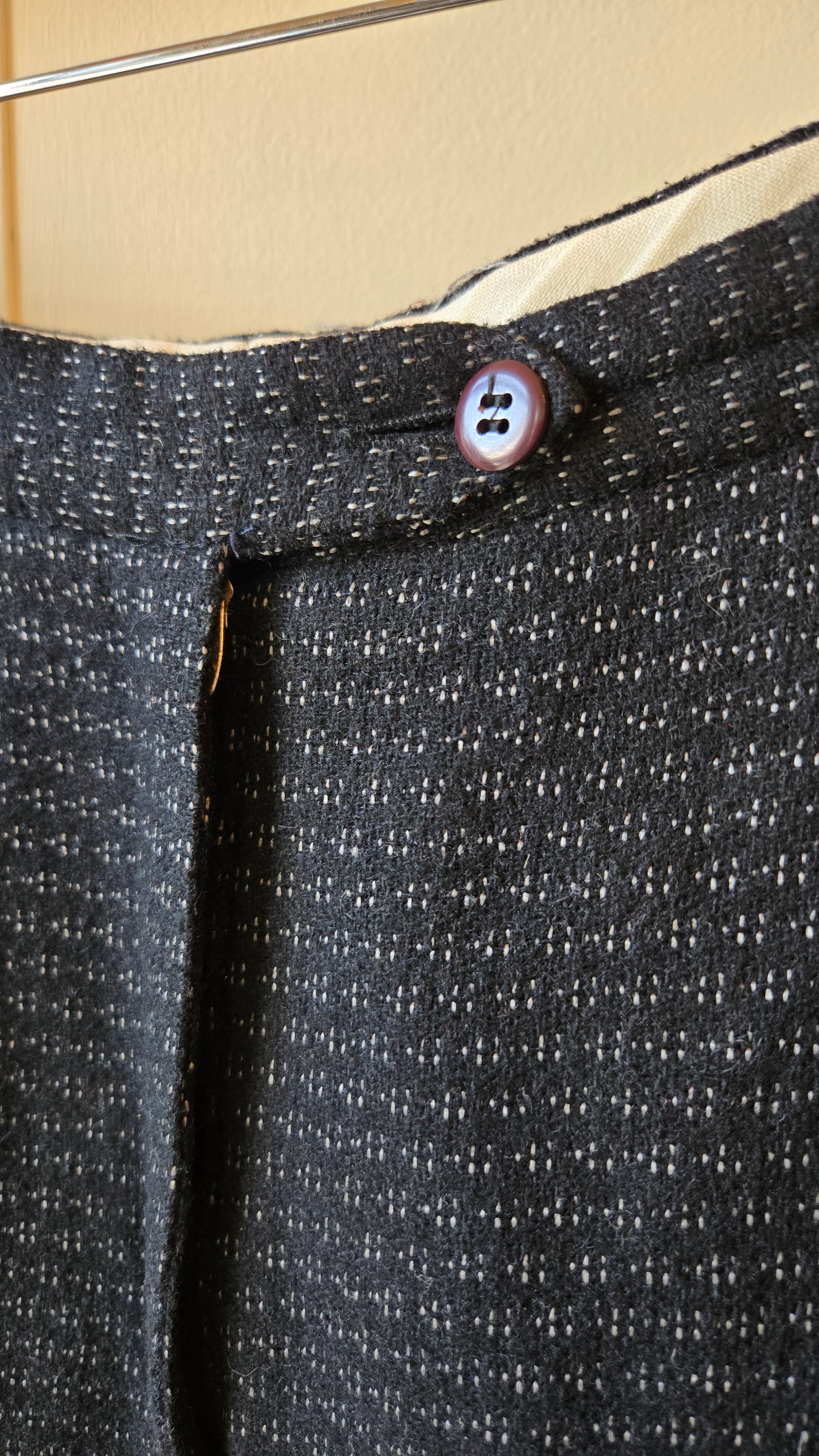 Rafaella B&W mini dash print pants