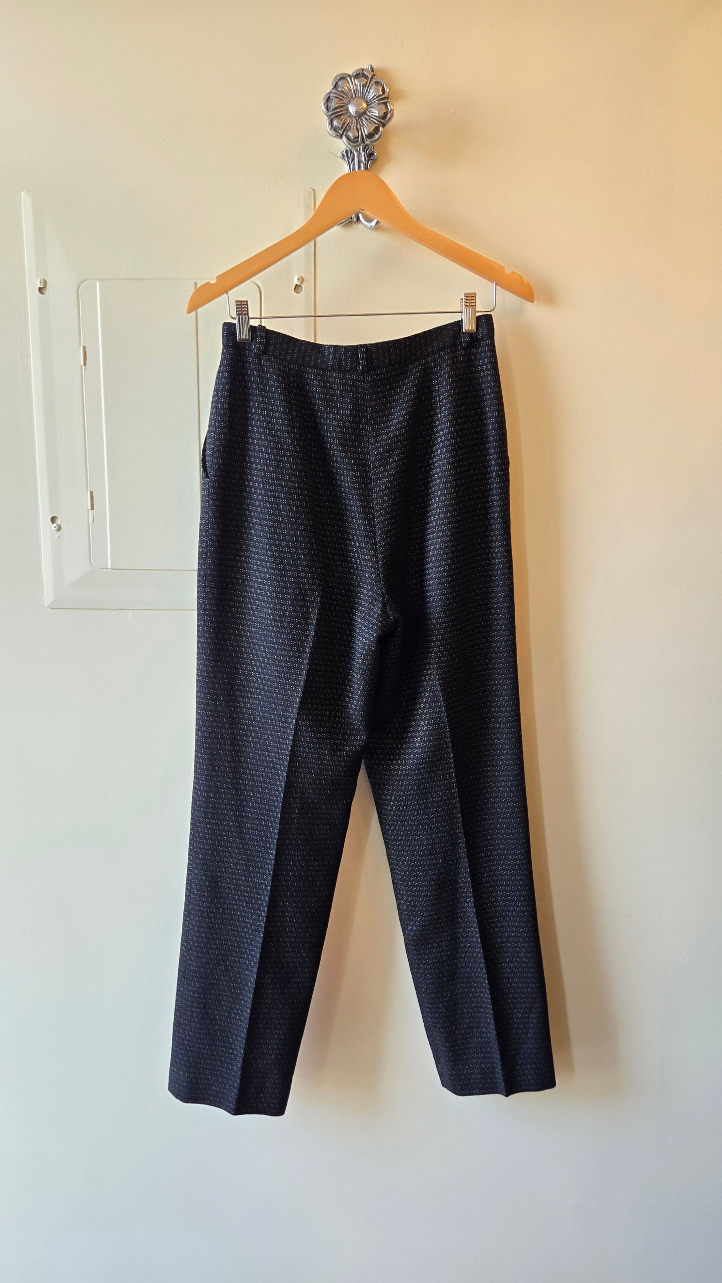 Rafaella B&W mini dash print pants