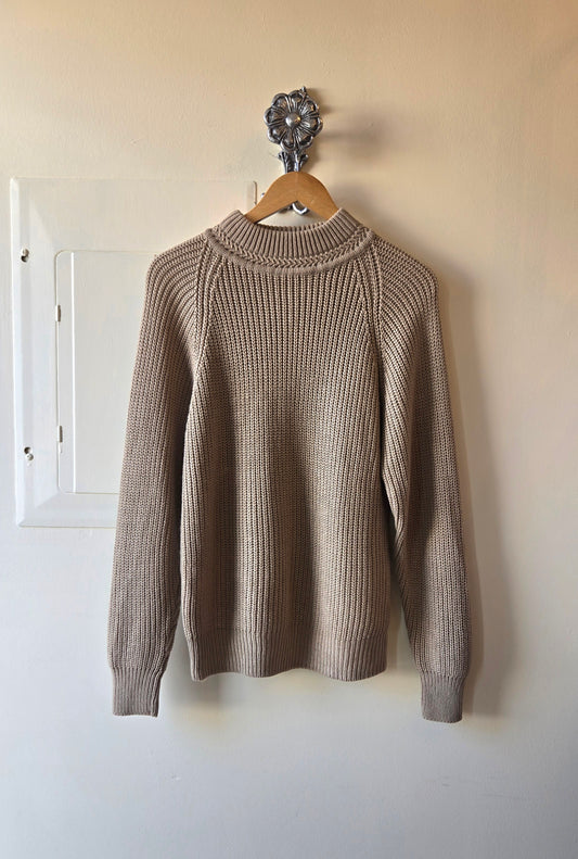 Picket & post taupe sweater