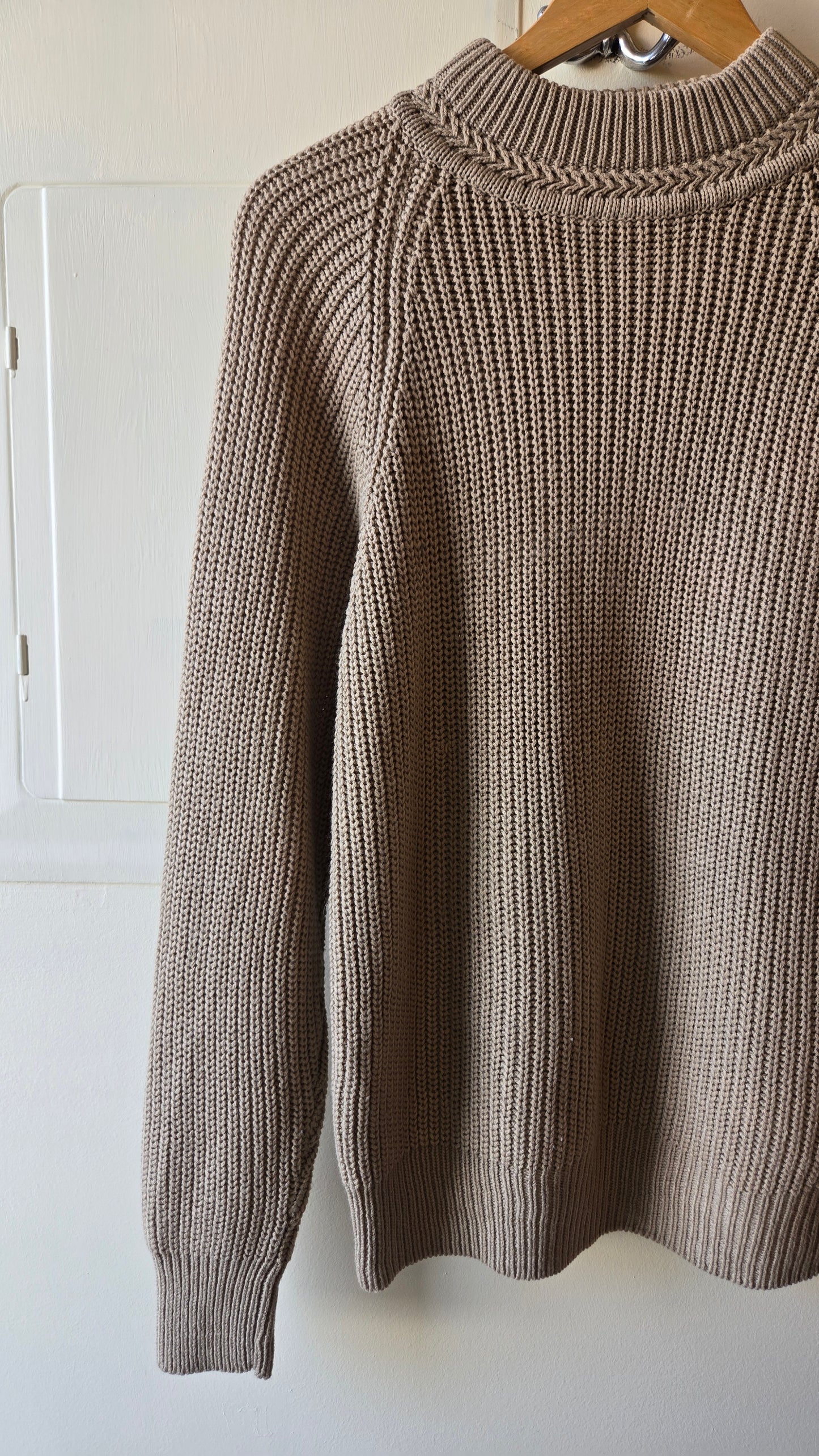 Picket & post taupe sweater