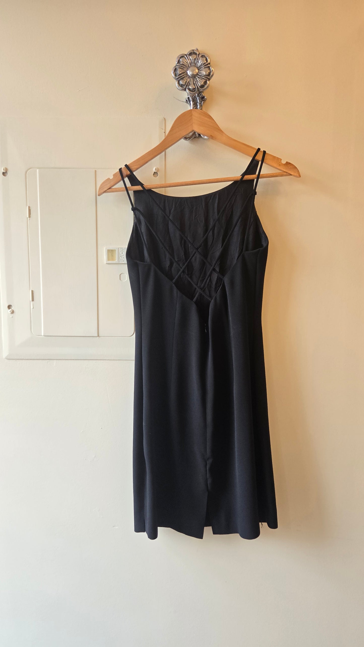 Ann Taylor strappy back LBD