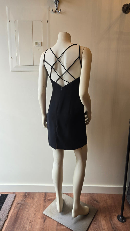 Ann Taylor strappy back LBD