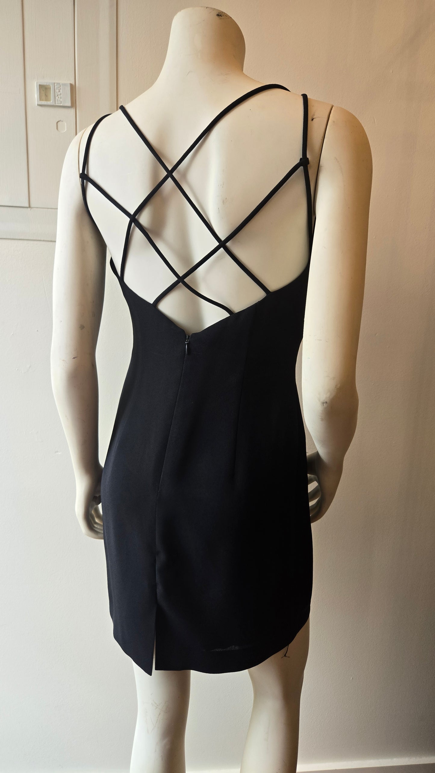 Ann Taylor strappy back LBD