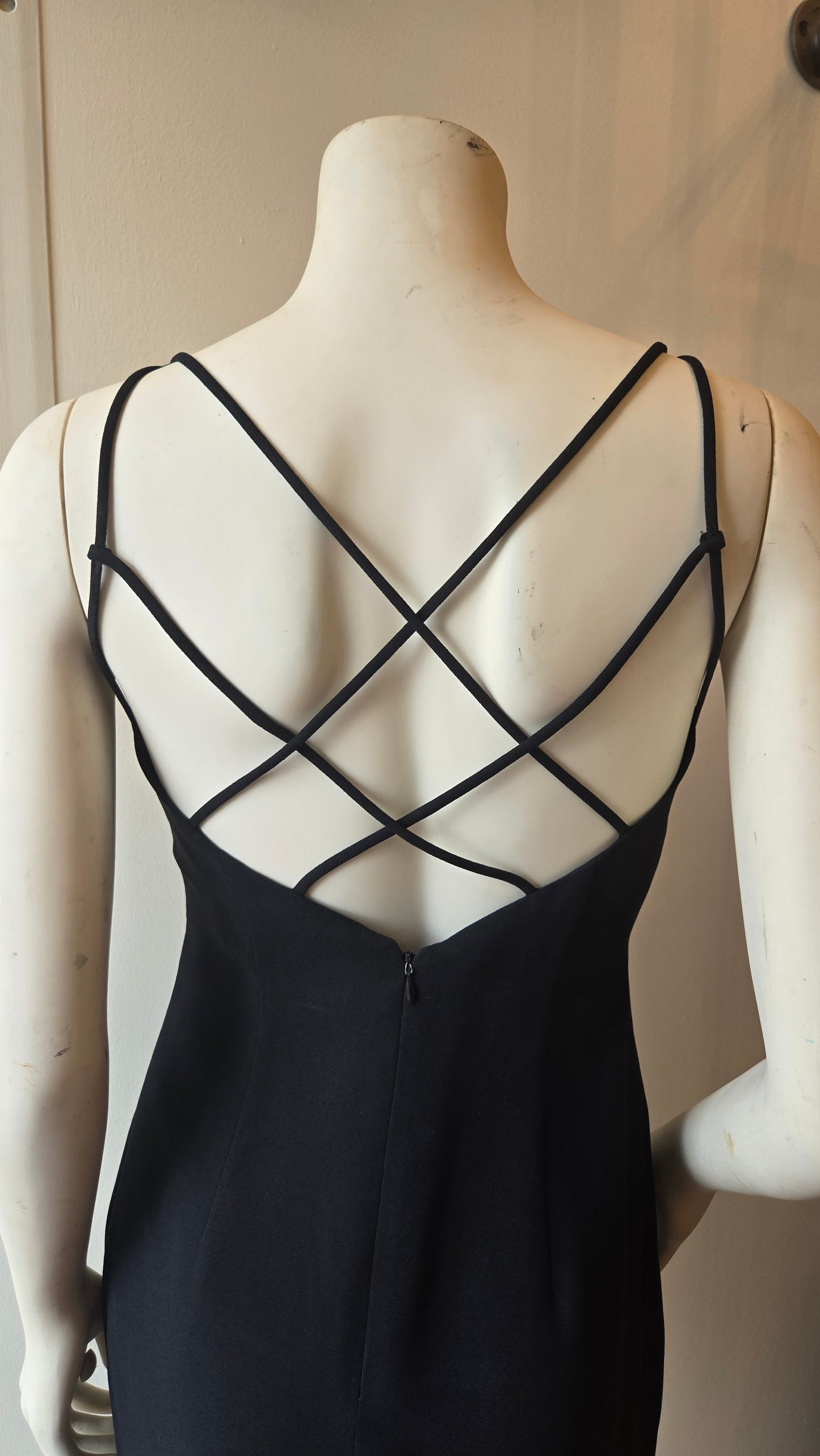 Ann Taylor strappy back LBD