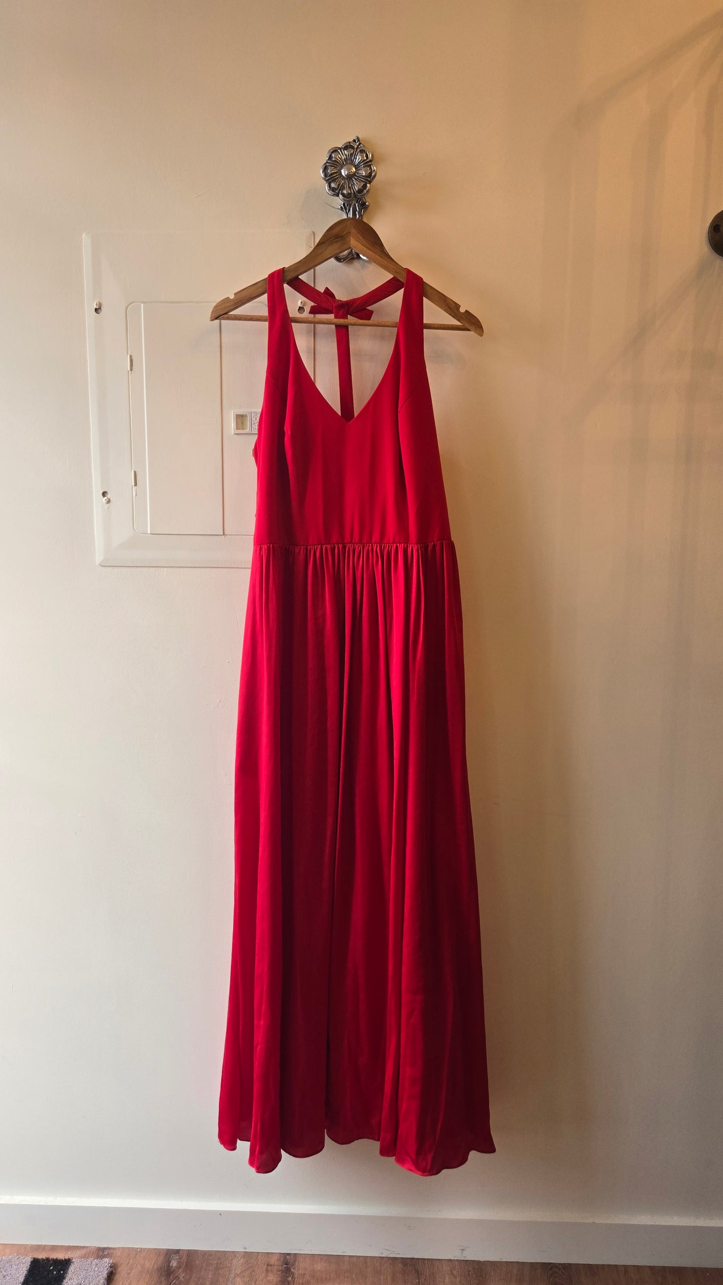 Vera Wang white label red gown