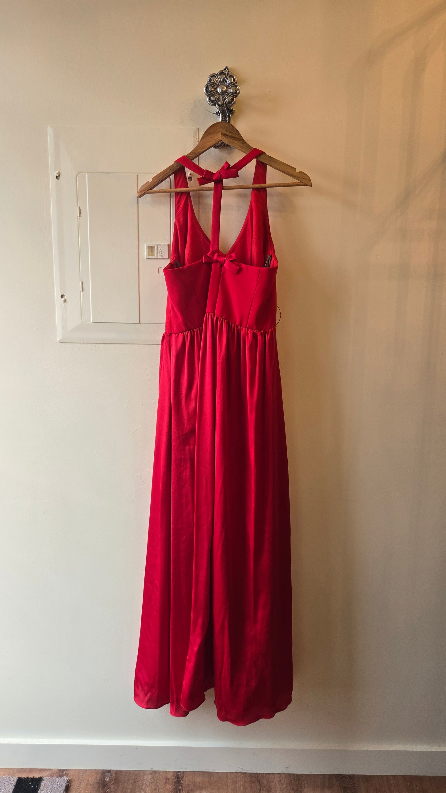 Vera Wang white label red gown
