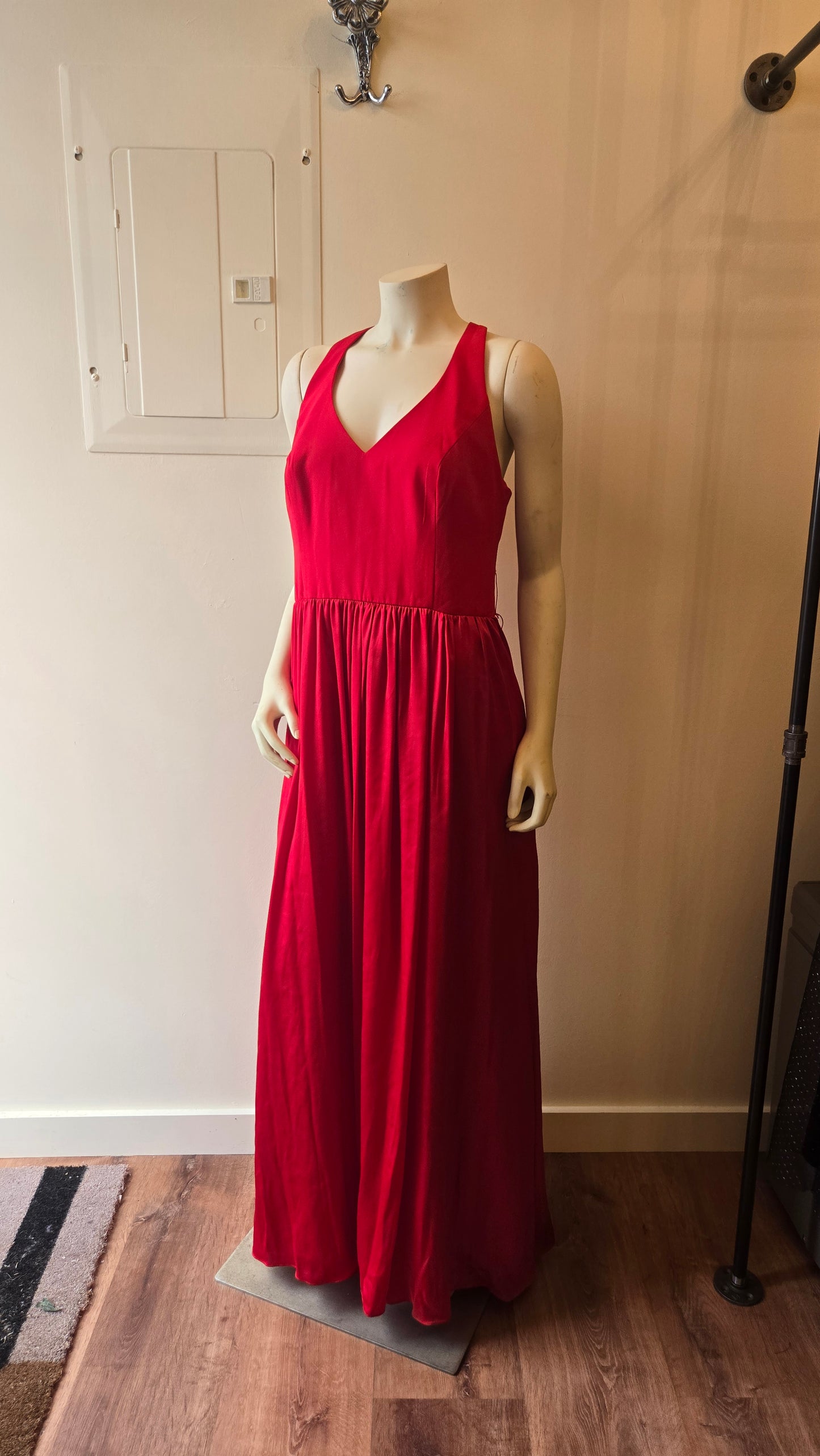Vera Wang white label red gown