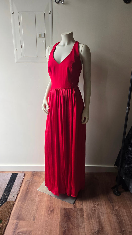 Vera Wang white label red gown