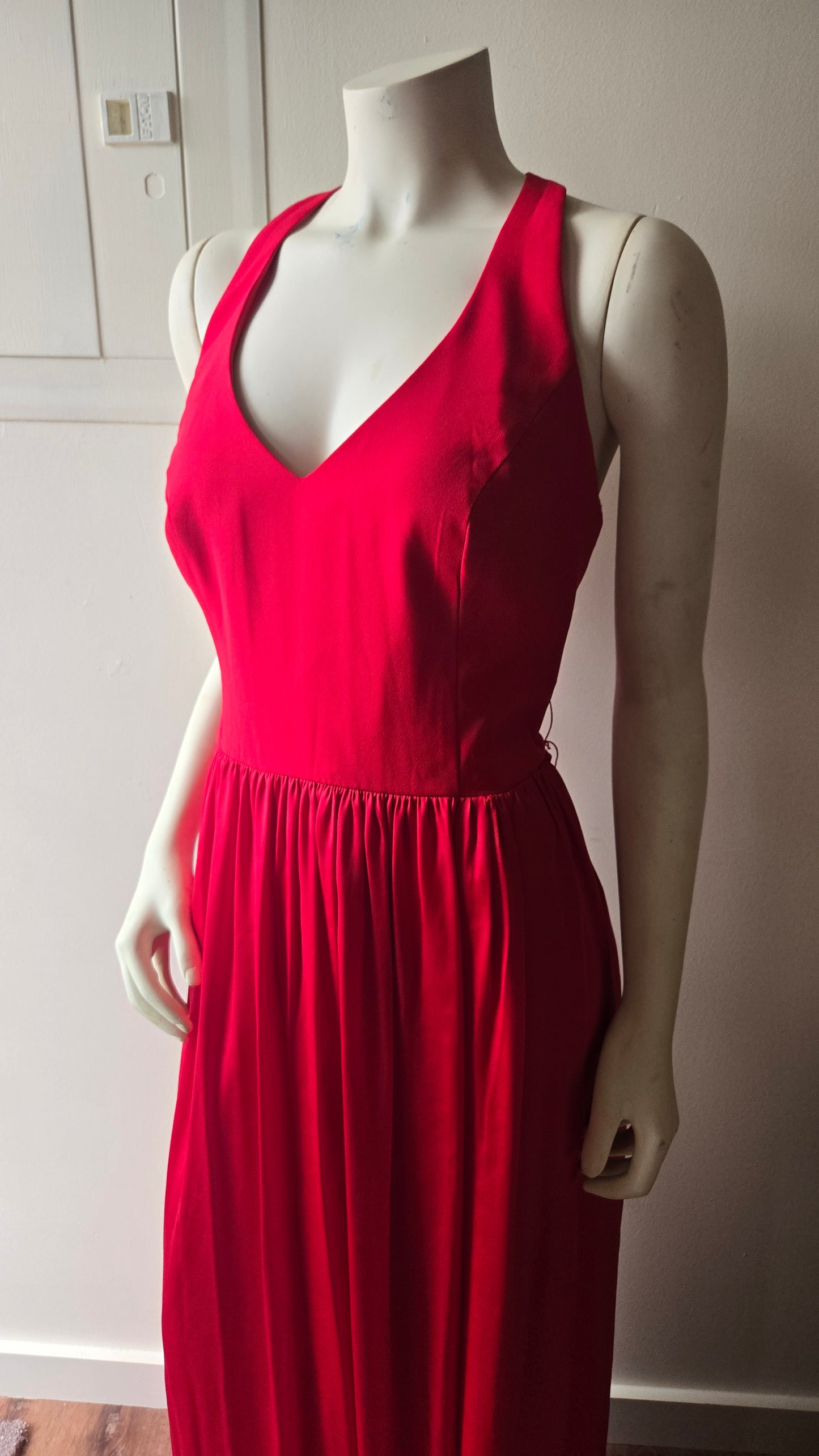 Vera Wang white label red gown