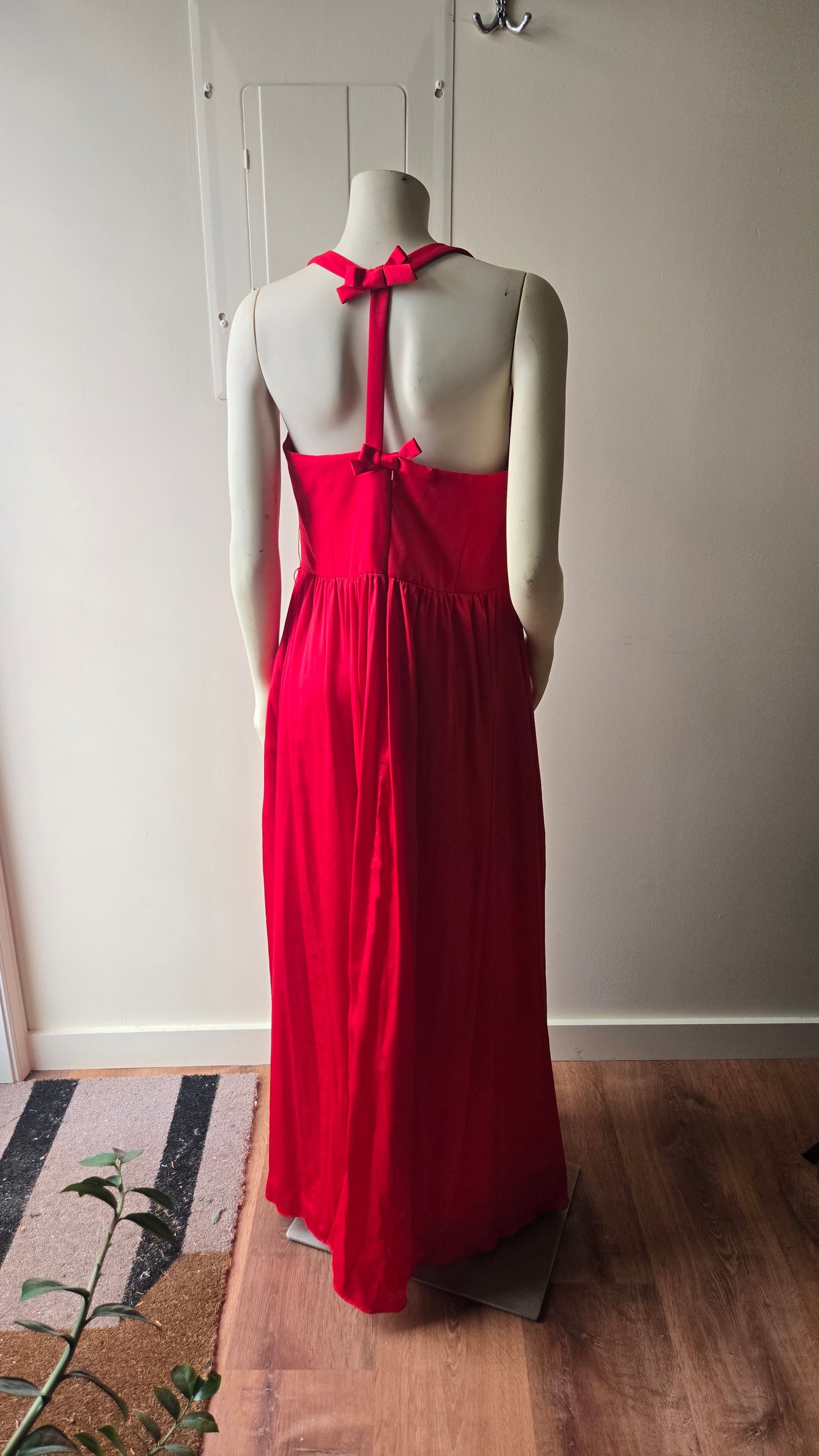 Vera Wang white label red gown