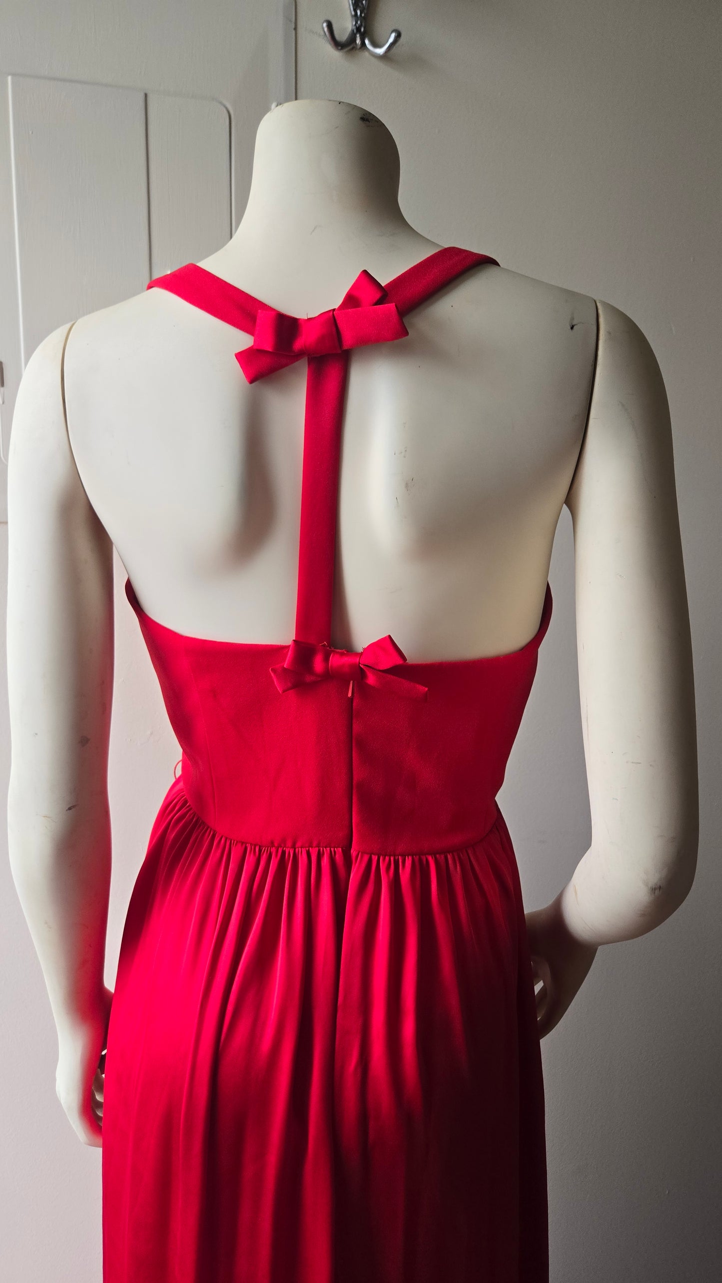 Vera Wang white label red gown